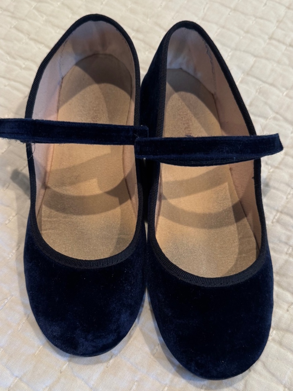 Spanish Velvet Mary Janes